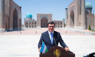 Registon maydonida UNWTO Yevropa mintaqaviy komissisi yigʻilishi boshlandi