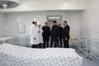 Шарғун шаҳарчасида 60 ўринли туғруқ мажмуаси иш бошлади