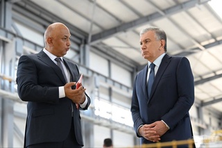 Президент пойтахтимиздаги йирик ишлаб чиқариш корхонасида бўлди