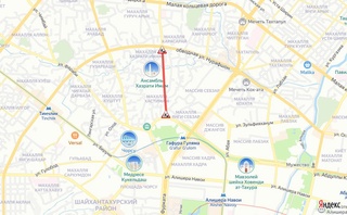 Тошкентнинг Олмазор туманидаги кўчанинг бир қисми сентябргача ёпилди