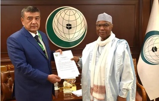 Өзбекстанның Ислам бирге ислесиў шөлкеминдеги жаңа турақлы ўәкили ИБШ бас хаткерине исеним жарлықларын тапсырды