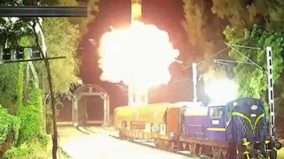 Индия запустила баллистическую ракету с железнодорожной пусковой установки