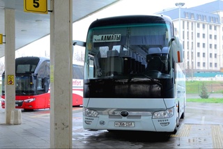 International bus services to Russia and Kazakhstan are being resumed today