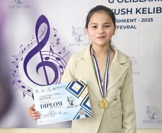 Бухоролик ўқувчи халқаро танлови ғолиби бўлди