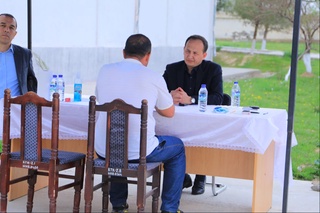 Aholi murojaatlari joyida oʻz yechimini topdi