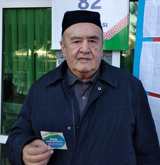 Юртимиз тинчлиги учун овоз бердим!