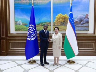 Сенатда Халқаро меҳнат ташкилоти (ХМТ) бош директори билан учрашув ўтказилди