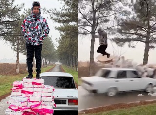 Атроф-муҳитни чиқиндига тўлдирган блогерга чора кўрилди