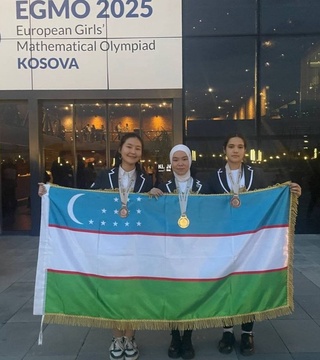 Европа қизлар матeматика олимпиадасида ўзбекистонлик ўқувчилар 3 та медални қўлга киритди