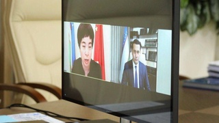 Sardor Umurzakov holds talks with the Ambassador of China