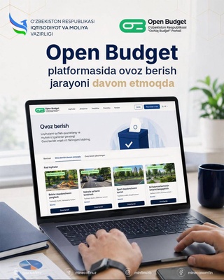 OpenBudget платформасида овоз бериш жараёни давом этмоқда