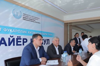 Наманганда илк маротаба давлат фуқаролик хизматчилар учун сайёр қабул ташкил этилди