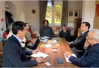 Делегация Института социально-духовных исследований Узбекистана посетила Кембриджский университет