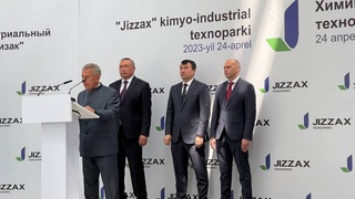 Дар Ўзбекистон технопарки "Ҷиззах" кушода шуд