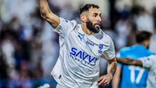 Карим Бензема забил три гола в дебютном матче за «Аль-Хиляль»