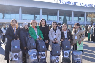 Ғолиблар Буюк Британияга таълим саёҳатига жўнаб кетди