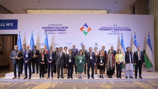 Глобальная борьба с бедностью: опыт Узбекистана обсужден на международном Форуме в Ташкенте