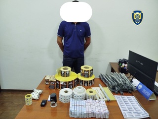 Ноқонуний усулда алкоголь ишлаб чиқараётган цех фаолиятига чек қўйилди