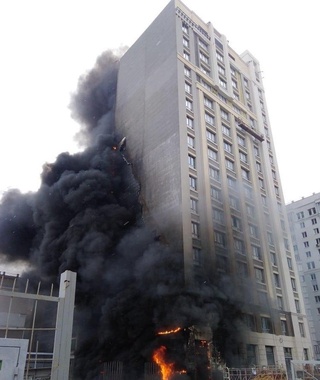 Екатеринбургда ёнғин