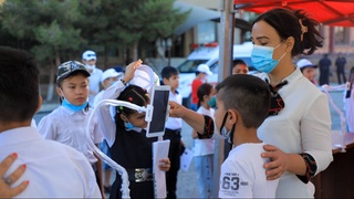 Buxoroda ham Prezident maktabi test sinovlari boshlandi