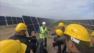В Самарканде запустят вторую по величине в Узбекистане солнечную фотоэлектрическую станцию