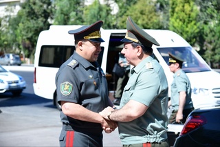 Ўзбекистон мудофаа вазири Тожикистон Республикаси ҳарбий делегациясини қабул қилди