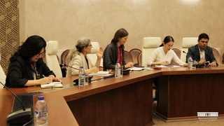 Состоялась встреча министерства финансов с представителями Немецкого общества международного сотрудничества (GIZ)