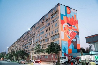 Велопробег и новый мурал в Янгихаёте и Сергели: Ташкент отметил Всемирный день без автомобиля