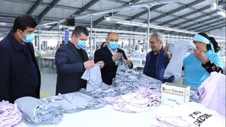 400 nafar ayolni ish bilan band etgan tikuvxona foydalanishga topshirildi