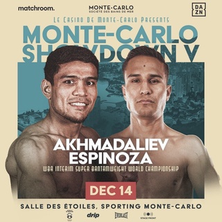 Муроджон Аҳмадалиев мексикалик 27 ёшли Рикардо Эспиноса Франкога қарши рингга чиқади