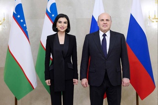 Саида Мирзиёева дар Маскав бо Раиси Ҳукумати Федератсияи Русия Михаил Мишустин мулоқот анҷом дод