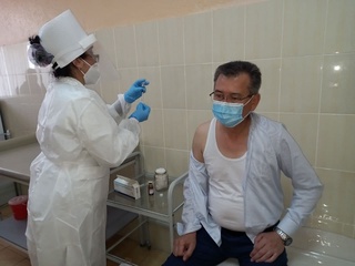 Тошкент вилоятида ҳам оммавий эмлаш бошланди 