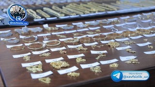 В Фергане пресечена попытка незаконного ввоза 5,7 кг золотых украшений из Кыргызстана на сумму 5,7 млрд сумов