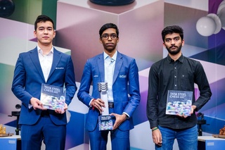 Нодирбек Абдусатторов “Tata Steel Chess” турниринде жеңимпаз болды