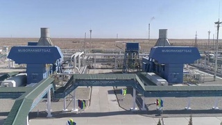 Қашқадарёдаги «Алан» конида Сиқув компрессор станцияси ишга туширилди