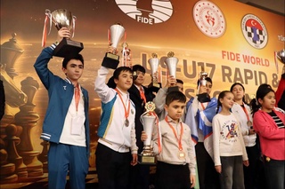 Young chess players of Uzbekistan took the first place in the team competition at the World Championship!