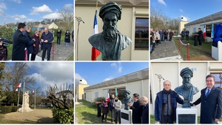 Францияның Гретц-Арменвиль қаласында Әбу Райхан Берунидің мүсіні орнатылды