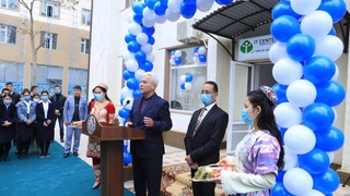 В Галлааральском районе Джизакской области открылся IT-центр