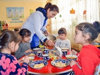 Давлат боғчаларида соғлом овқатлантириш тартиби такомиллаштирилади