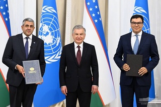 Butunjahon turizm tashkiloti bilan hamkorlikni yanada kengaytirishga qaratilgan muhim hujjatlar imzolandi