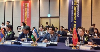 An international conference on the work permit system was held in South Korea