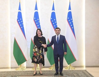 Uzbek Foreign Minister accepts credentials of new Slovenian Ambassador