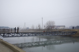 "Ўн бир Аҳмад" зиёратгоҳида кўприк ва автотураргоҳ барпо этилмоқда