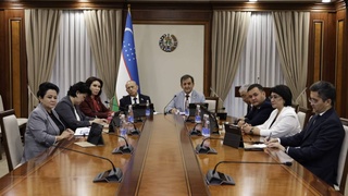 Состоялась онлайн встреча членов межпарламентской группы дружбы «Узбекистан - Армения»