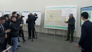 Журналист ва блогерлар Нурафшон шаҳридаги “Нурафшон бизнес сити” ҳудудидаги янги бунёдкорлик ишлари билан танишишди