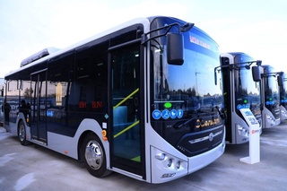 50 modern buses have been brought to Urgench