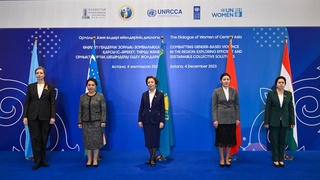 Ўзбекистон делегацияси Остонада бўлиб ўтган Марказий Осиё етакчи аёллари мулоқотида иштирок этди