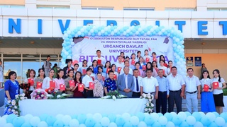 Urganch davlat universiteti bitiruvchilariga diplomlar topshirildi