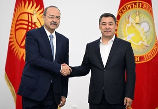 The President of Kyrgyzstan received the Prime Minister of Uzbekistan Abdulla Aripov