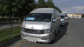 Самарқант қаласында туристік көшелерді бір-бірімен байланыстыратын жаңа такси бағыты ашылды